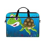 Maße: 38,1 x 2,5 x 27,9 cm (L x B x H). Wenn Ihr Laptop 35,6 cm beträgt, für mehr Platz zum Ladekabel, empfehlen wir den Kauf der 15-Zoll-Laptoptasche.