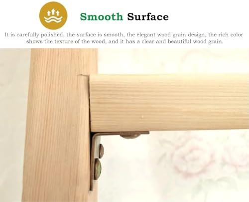 5-Step Wooden Bunk Bed Ladder, Space-Saving Motorhome Step Ladder, 150cm, 200kg/440lbs Capacity, Universal Design for Easy Access, Durable and Sturdy