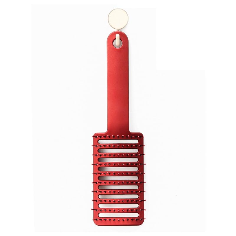 Curly Hair Straightening Styling Comb for Men's Back Hairstyle Brush