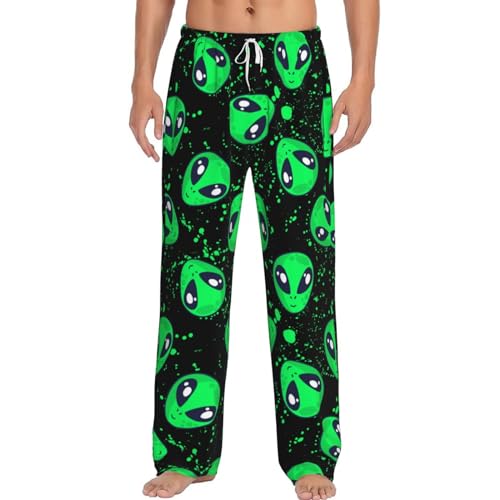 Mens Pajama Pants Lounge Sleepwear Bottoms Pj Pants With Pockets2