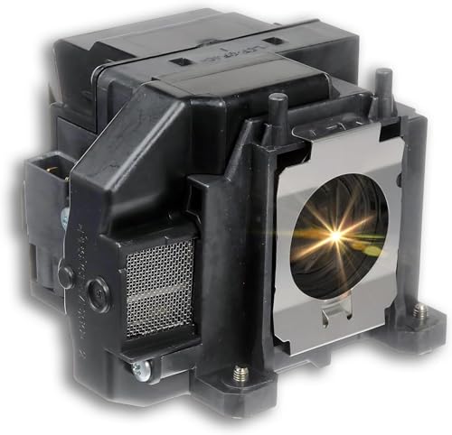 HFY marbull E67 Bulbo Lámpara de Repuesto para proyector Compatible EP67 avec EPSON EB S02 EB S11 EB S12 EB SXW11 EB SXW12 EB W02 EB W12 EB X02 EB X11 EB X12 EB X14 EB X15 EH TW480