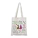 MNIGIU Wicked Tote Bag Wicked Musical Tote Wicked Musical Merch Wicked Quote Wicked Fans Gift (Wick Quote tote)