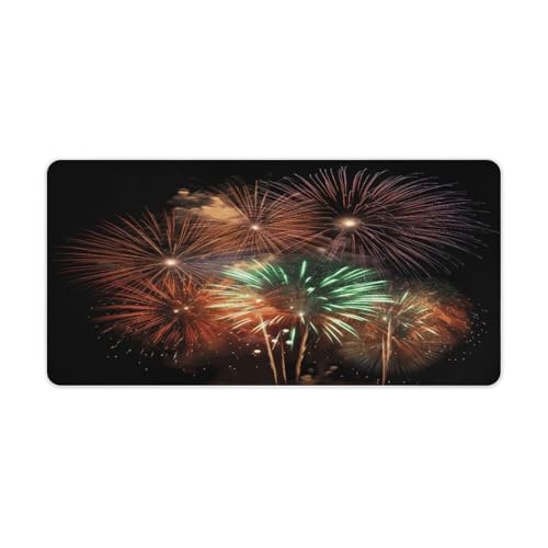 Protector de escritorio Splendid Fireworks 30x60 cm goma