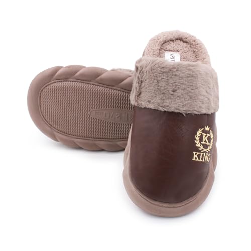 Image of VRITRAZ Soft & Cozy Winter Slipper, House Slipper, Flat Chappal, Warm Slippers For Boys and Mens