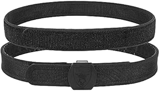 KRYDEX IPSC USPSA IDPA 3-Gun Competition Belt High Speed Shooting Belt Inner and Outer Belt (Black, L(39