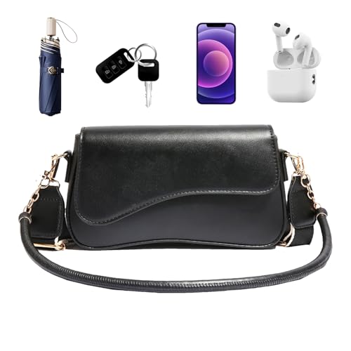 Sac à main à bandoulière multi-poches pour femme avec plusieurs compartiments