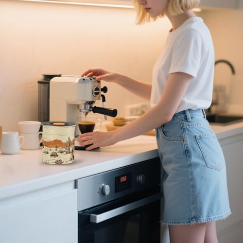 Envase de café ATTX 900ml acero inoxidable con tapa hermética miniatura 7