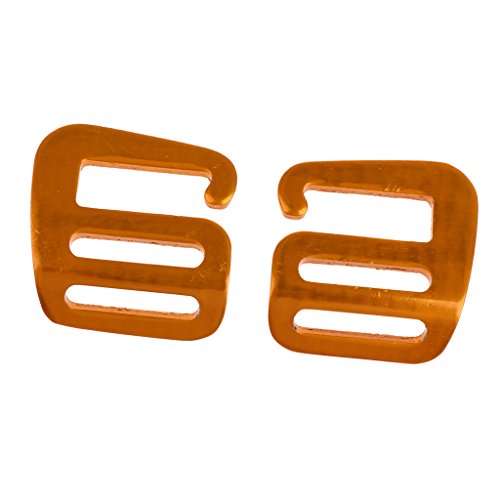 2 peças de 2,5 cm G gancho externo fivela fivela fivela para cinto de mochila 25 mm mosquetões hardw