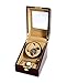 Produktbild JWINDERU Automatik Uhrenbeweger Silent Rotator Display Box 3 Uhr Aufbewahrungskoffer Uhr Premium Uhr Mikrofaser Flanell