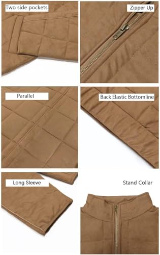 Cozy Brown Double-Sided Suede Jacket by SAUKOLE: Your New Favorite Winter Essential! - Image 2