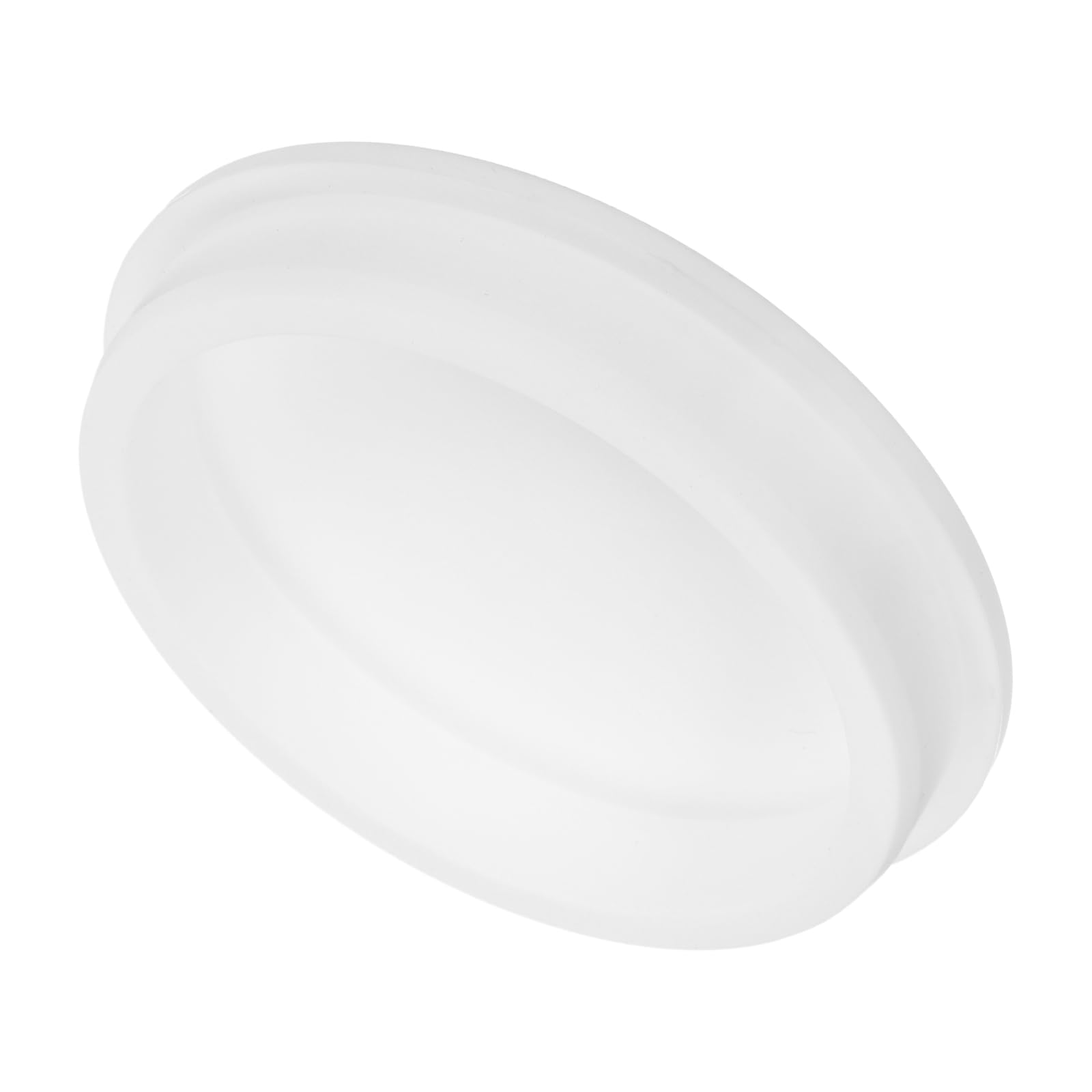 MECCANIXITY High Temp Silicone Plug Mount Dia 106.5mm/4.19 Inch t Shaped Rubber Stopper Hole Plugs for Powder Coating Plating Waterproof Sealing Plugs White Pack of 1