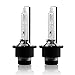 CougarMotor HID Xenon Headlight Replacement Bulbs - D2S - 35W 8000K (Pack of two bulbs)