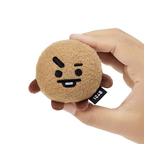 Image of BT21 Official Merchandise by Line Friends - SHOOKY Character Plush Figure Lying Hair Tie Accessories