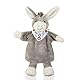 Sterntaler 3602000 Handpuppe Esel Emmi, Ideal für Puppentheater und Rollenspiele, 34 x 25 x 9 cm, Grau/Mehrfarbig