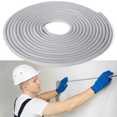 Image of U0U Backer Rod 1 /4 inch,Foam Backer Rod Caulk Saver for Gaps and Joint Concrete Filling, 10FT Grey Weather Strip Seal Concrete Expansion Joint Filler (1 /4 inch *10 feet)