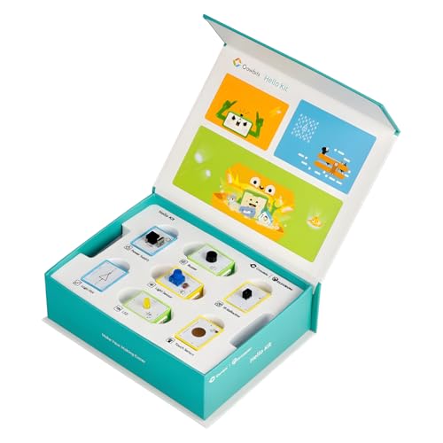 Image of Elecrow Crowbits Hello Kit Programming Learning Kit | 7 Module STEM Robotics Kit for Kids, Coding & Electronics Projects for Schools & Beginners | Interactive Hands-on Learning, Modular Design