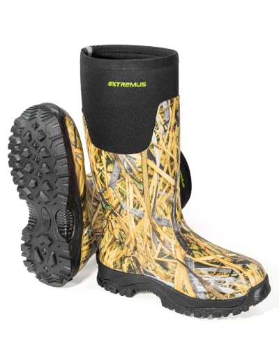 Image of Extremus by KastKing MudRidge Rubber Boots for Men, 100% Waterproof Boots