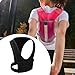 Lljsszr Running Vest Hydration Vest Reflective for Women Men with 2 Shoulder Pockets Breathable Running Accessories Chest Pack