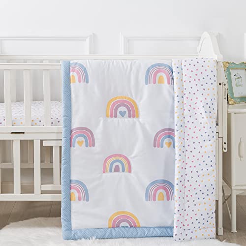 Best Rainbow Crib Bedding Set For A Bright And Whimsical Nursery