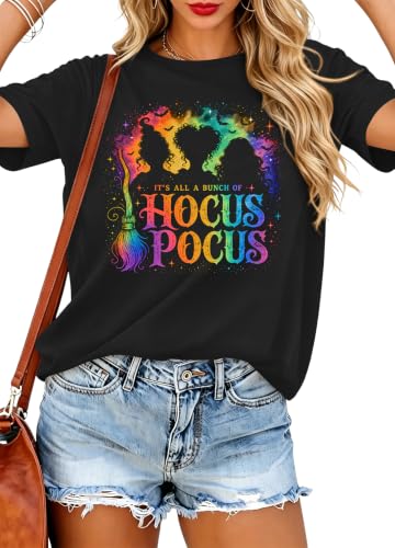 PECHAR I Smell Children Shirt Women Halloween Shirts Hocus Pocus T-Shirt