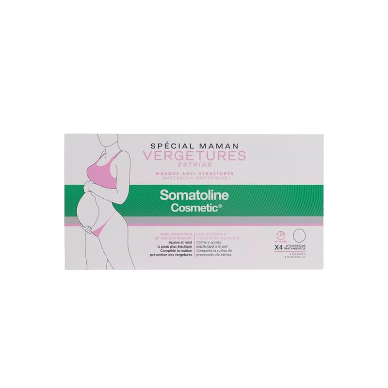 Somatoline Cosmetic mascarillas antiestrías especial embarazo. 4 uds