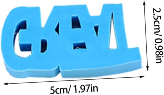 Mobestech 30pcs Great Motivational Pencil Erasers for – Blue Fun Party Favor Erasers – School Supplies for Classroom Rewards and Student Desk Accessories