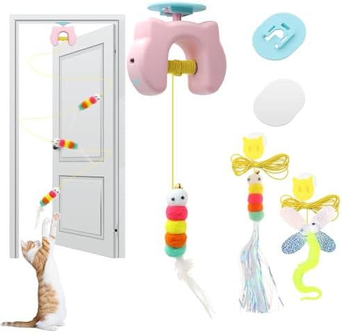 Interactive Cat Toys for Indoor Cats,Automatic String — lifestyle photo