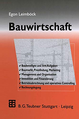 Bauwirtschaft (Schriftenreihe des Hauptverbandes der Deutschen Bauindustrie, 25)