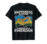 Rwandan Wedding Republic of Rwanda Roots Married T-Shirt