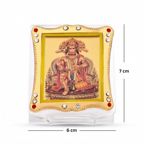 Image of Panchmukhi Hanuman Car Dashbaord Idol Showpiece Living Room Car Dashboard | Showpiece Decor