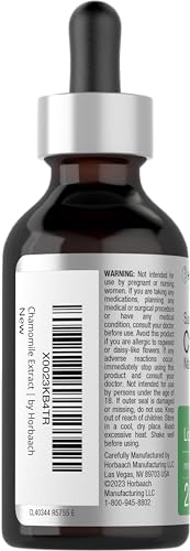 Horbäach CL40344 Chamomile Extract Liquid | 2 Fl Oz | Alcohol Free Supplement thumb #2