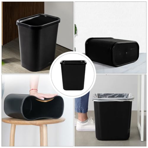 Caneca de basura rectángular ignífuga de plástico de 8 litros miniatura 5