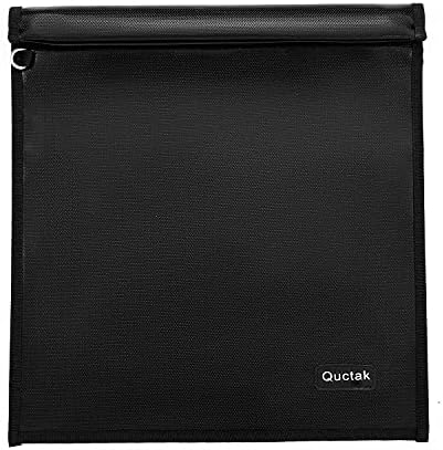 Large Faraday Cage (13.8" X 17.7"), Fireproof Waterproof Key Fob Protector, Faraday Bags for Phones, Car RFID Signal Blocking, Anti-Theft Pouch, Anti-Hacking Case Blocker