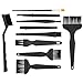 Produktbild Nylon Pinsel und Bürsten Set, 10er Set, Anti statische Reinigungspinsel für Platinen Elektronik, PC Reinigung, Tastatur Reinigungsbürste, Reinigung von leitfähigem Boden, Mehrzweck Bürstchen Spalten