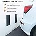 AMPULLA Garage Smith GWP03 Multilayer Garage Wall Protector Car Door Protectors (4-Pack)