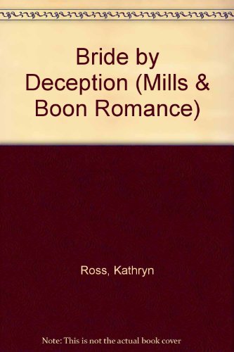 Bride by Deception (Romance) 0263166465 Book Cover