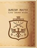  Dungeon Master Player Companion Notebook: RPG Battle Map Grid Paper Workbook - Quad, Hexagon and Blank Lined Pages For Role Playing Gamers