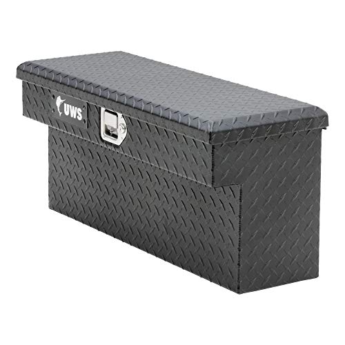 UWS EC10993 33-Inch Matte Black Heavy-Wall Aluminum UTV Side Tool Box for Select