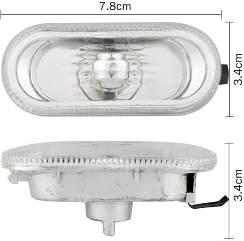 Luces LED de posicion lateral para solucionar fallos de intermitencia en VW Golf 4 6