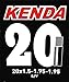 Kenda Bicycle Inner Tube 20 X 1.5-1.75-1.95 Schrader Valve