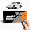 Start-X Remote Starter Kit for Nissan Rogue (2014, 2015, 2016, 2017, 2018, 2019, 2020) & Rogue Sport (2017-2021) Vehicles | Push-to-Start or Key Ignition | Plug N Play Install | Zero Wire Splicing
