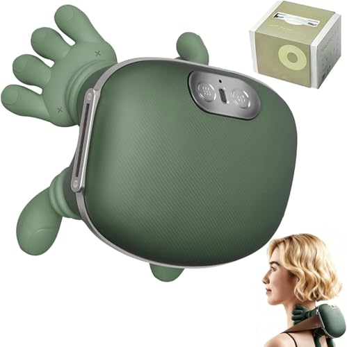 Masseur de cou et dos thermique 4D : massage des tissus profonds portable