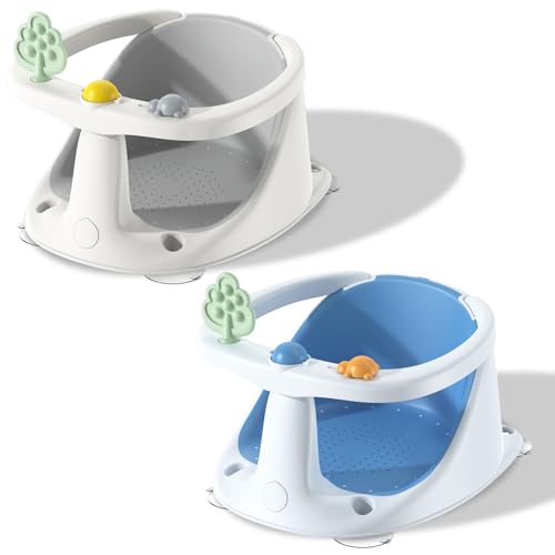 Baby Bath Seat for Babies 6 Months & Up, Non-Slip Bath Seats for Babies Sitting up,Bath tub Seat with Suction Cups,Safe & Comfortable Bath Chair Baby