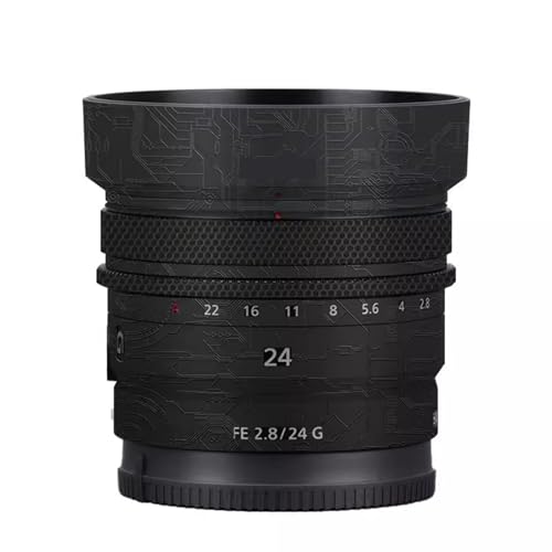 Protection haut de gamme circuit noir pour Sony FE 24mm F2.8 G