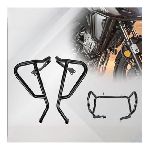 Protection moteur CB500X acier renforcé haute finition - 3