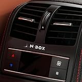 ホンダ NBOX 車用ステッカーデカール （10個入り） 車のロゴ装飾ステッカー N-BOX Nシリーズ フリード N シリーズのほとんどの N-BOX+ カスタマイズに 全シリーズ対応 金属製の装飾バッジ耐熱 カーインテリア装飾 耐摩耗性 粘着式の車のロゴ 防水 のグレードを向上させる (NBOX) [並行輸入品]