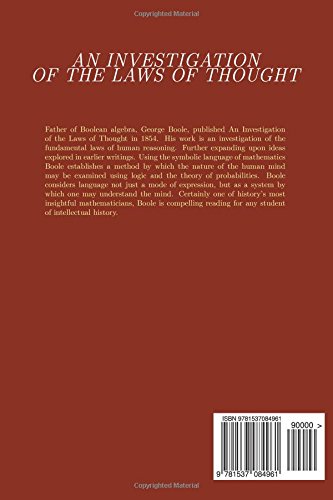 An Investigation of The Laws of Thought - Image 2