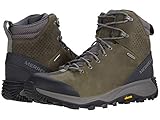 Merrell mens Thermo Glacier Mid Waterproof Snow Boot, Merrell Grey, 10.5 Women Men US