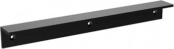 The Original Wall Cleat Heavy Duty Support Bracket Dishwashers Sink Support Bracket Securing Countertops. Invisible Wall Mounting Hardware for Secure,Flush Installations.18 Inches Aluminum