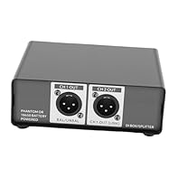 Signal Conversion: The professional active DI box directly converts high impedance unbalanced sound signals, ensuring clear and accurate sound . Noise Elimination: Featuring GND grounding isolation, this active DI box completely eliminates noise whil...
